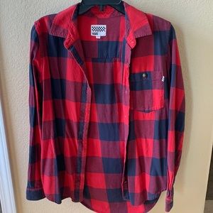 Small vans checkered flannel.